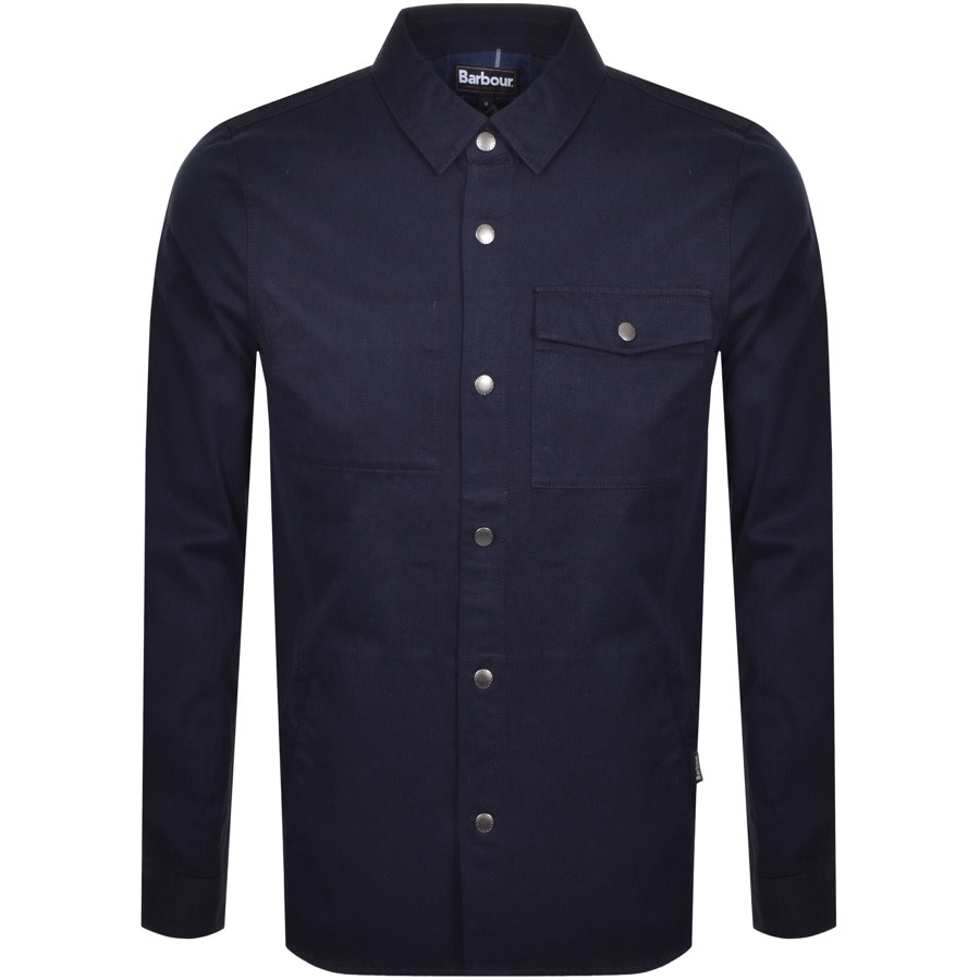 Alternative Image for ProductBarbour Mortan Overshirt Jacket Inky Blue1
